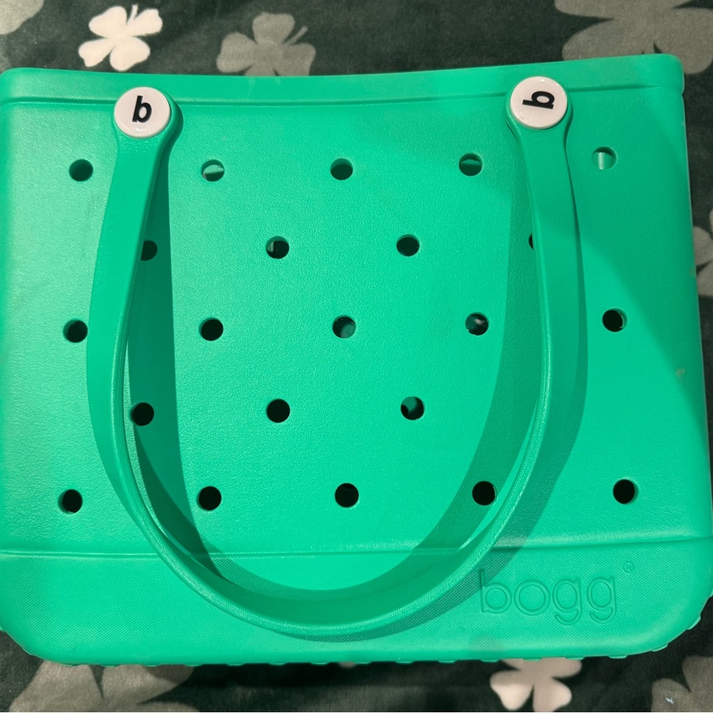 BABY BOGG Emerald Green Tote Bag